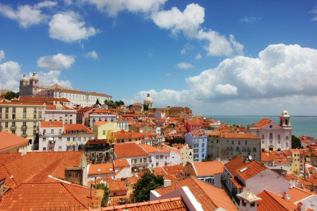 Charming Apartment In Private Condominium At Graca Lisboa Ngoại thất bức ảnh